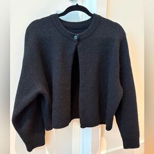 Daily Drills Single Button Long Sleeve Cardigan